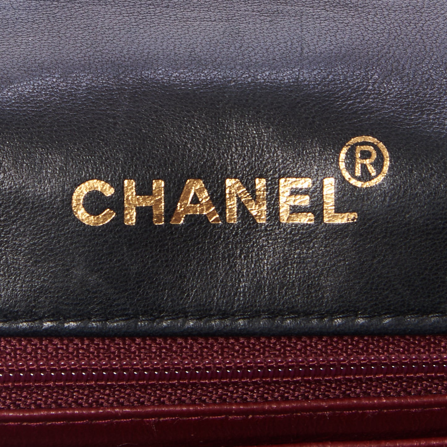 Lambskin Quilted Small Single Flap Black
