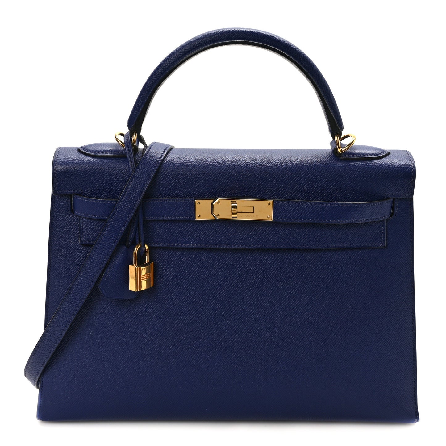 Epsom Kelly Sellier 32 Bleu Saphir