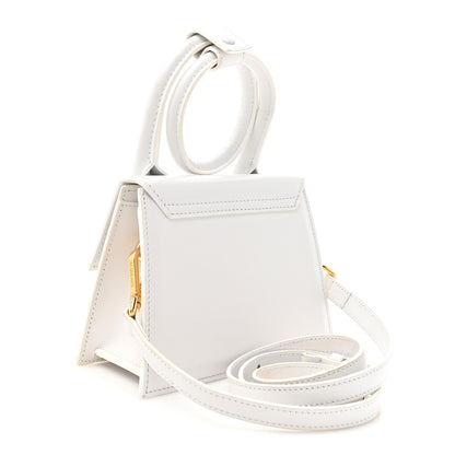 Jacquemus Smooth Calfskin Le Chiquito Noeud White 3 of 14