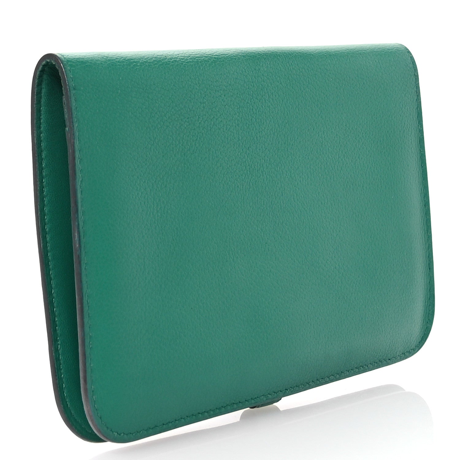 Hermes Evercolor Dogon Wallet Vert Vertigo 4 of 7