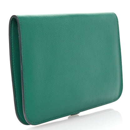 Hermes Evercolor Dogon Wallet Vert Vertigo 4 of 7