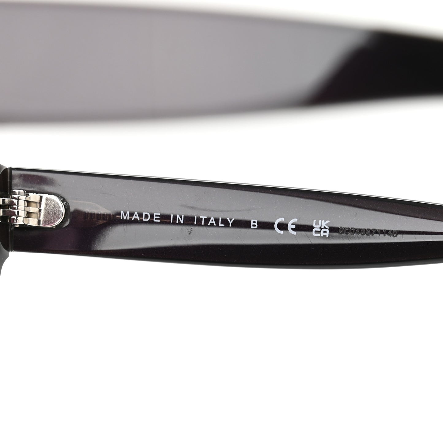 Acetate Polarized Square CC Sunglasses 5380 Purple