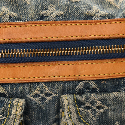 Louis Vuitton Monogram Denim Baggy PM Blue 16 of 17