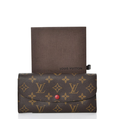 Louis Vuitton Monogram Emilie Wallet Rouge 10 of 10