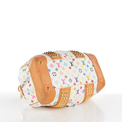 Louis Vuitton Monogram Multicolor Courtney GM White 9 of 13