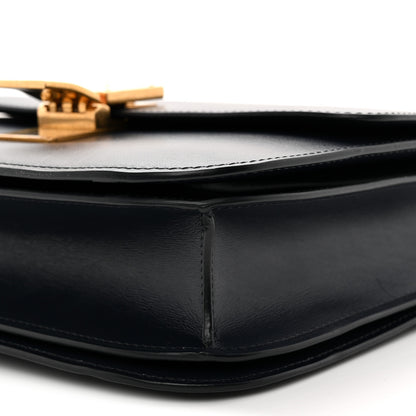 Celine Box Calfskin Medium Classic Box Flap Bag Navy 10 of 10