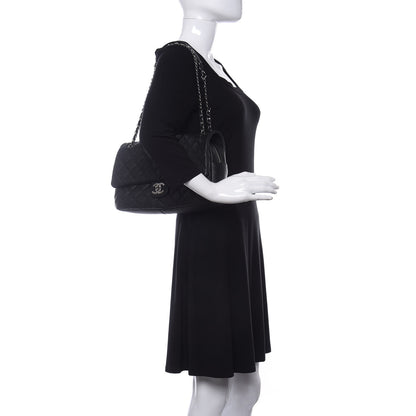 Chanel Caviar Quilted Jumbo Easy Flap Black 2 of 11