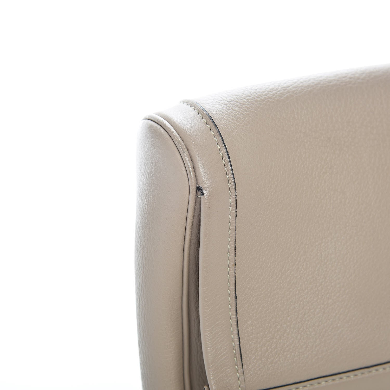 Hermes Taurillon Clemence Equi Clutch Gris Tourterelle 5 of 10