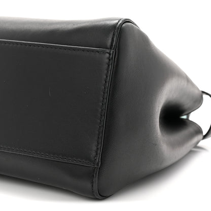 Fendi Nappa Mini Peekaboo Iconic Satchel Black 10 of 11