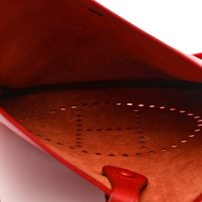 Hermes Courchevel Evelyne GM Rouge Vif 8 of 13