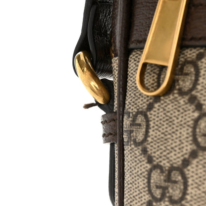 Gucci GG Supreme Monogram Web Small Ophidia Messenger Bag Brown 13 of 13