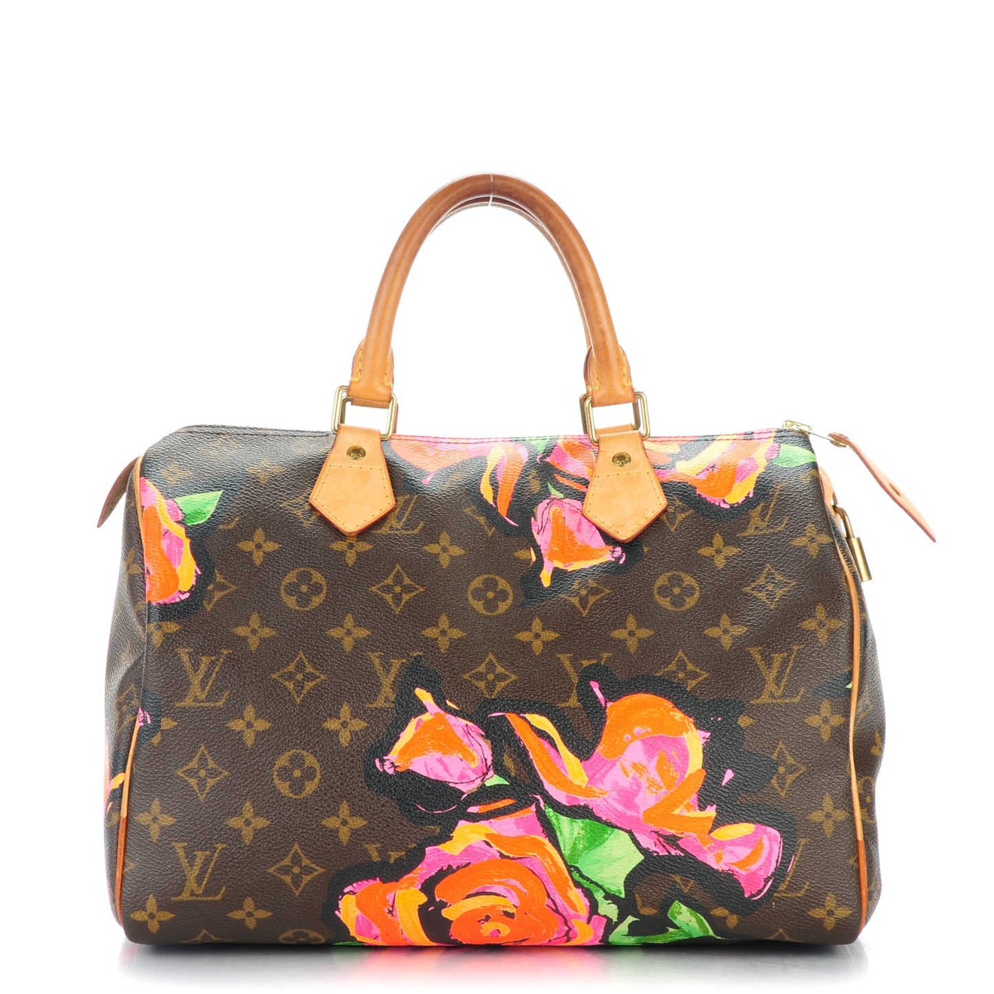 Monogram Roses Speedy 30