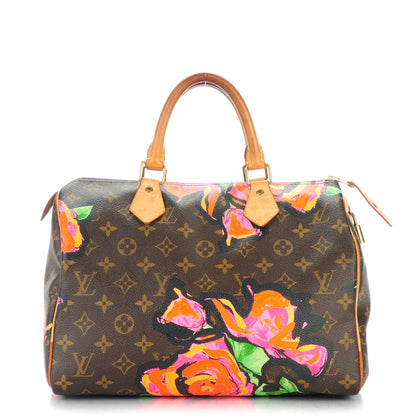 Louis Vuitton Monogram Roses Speedy 30 1 of 10