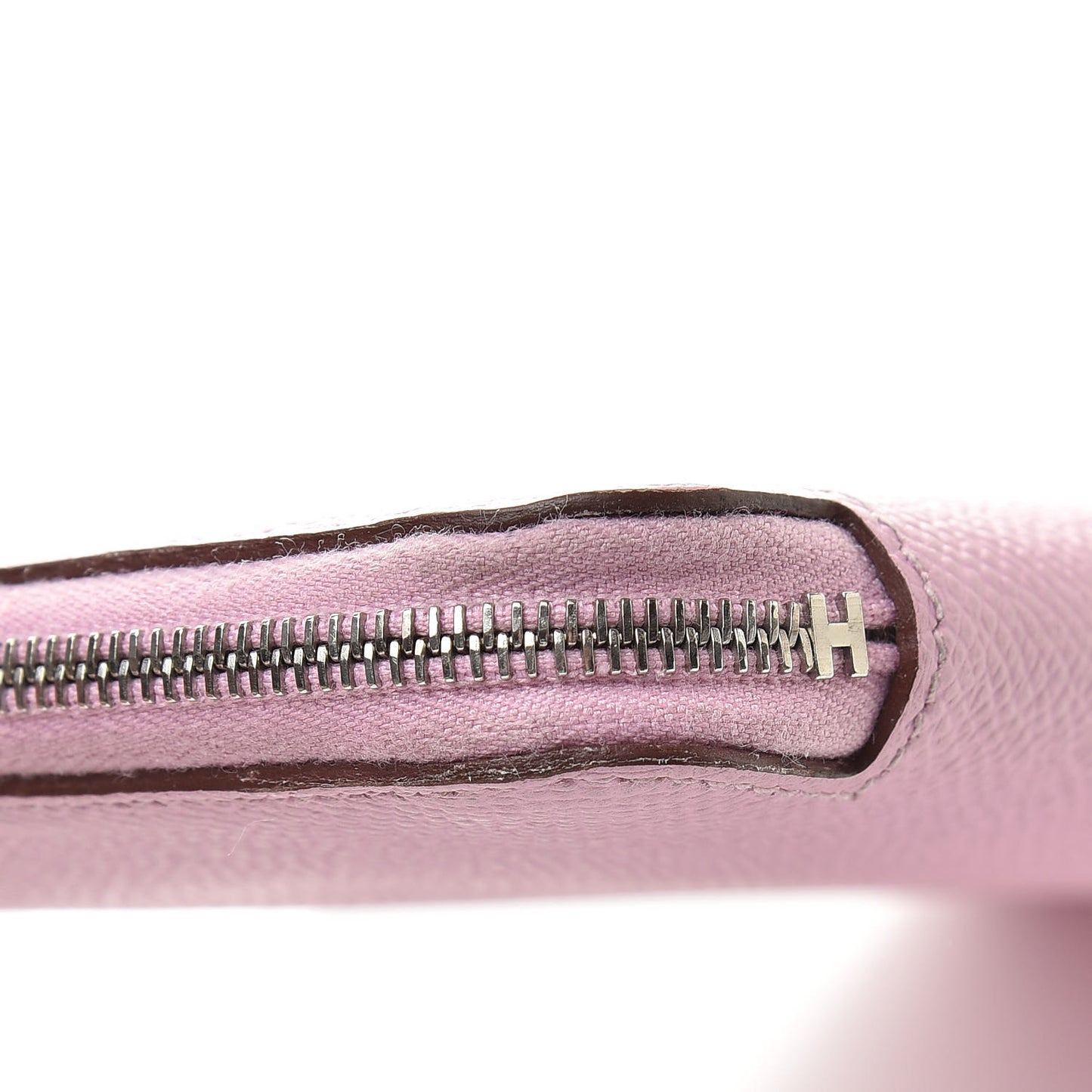 Epsom Silk'In Wallet Mauve Sylvestre