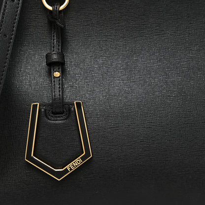 Fendi Vitello Elite Petite 2Jours Tote Black 7 of 11