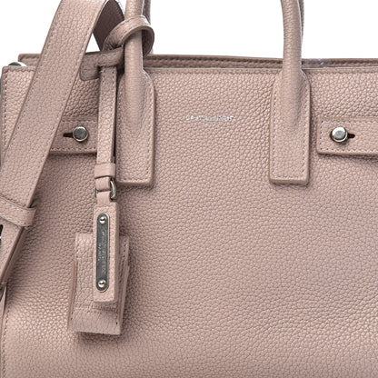 Saint Laurent Grained Calfskin Nano Sac De Jour Souple Nude 11 of 17