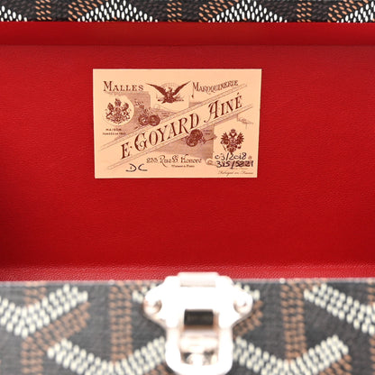 Goyard Goyardine Minaudiere Trunk Bag Black 10 of 12