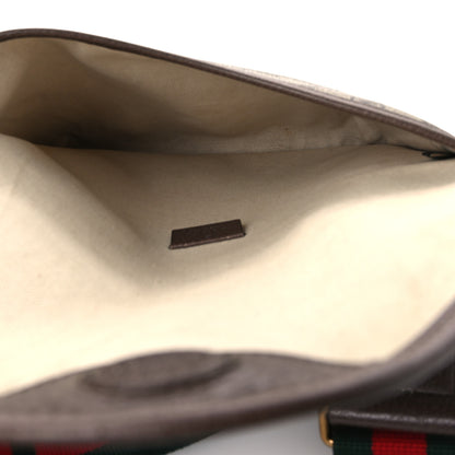 Gucci GG Supreme Monogram Web Medium Neo Vintage Flap Messenger Bag Beige New Acero 5 of 17