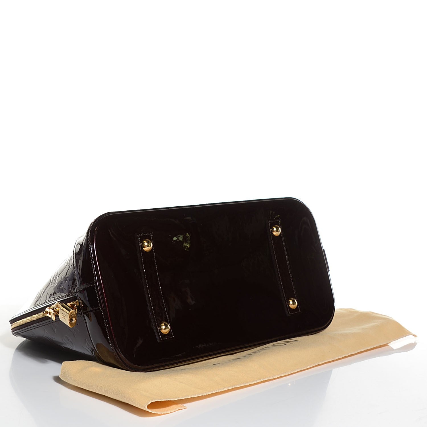 Louis Vuitton Vernis Alma GM Amarante 4 of 7
