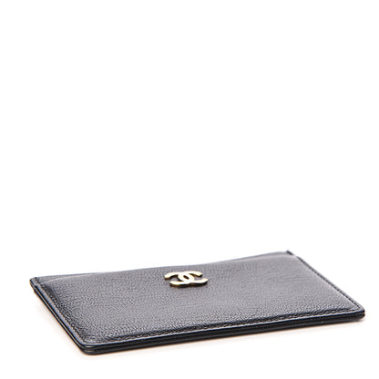 Chanel Goatskin CC Card Holder Black 3 of 8