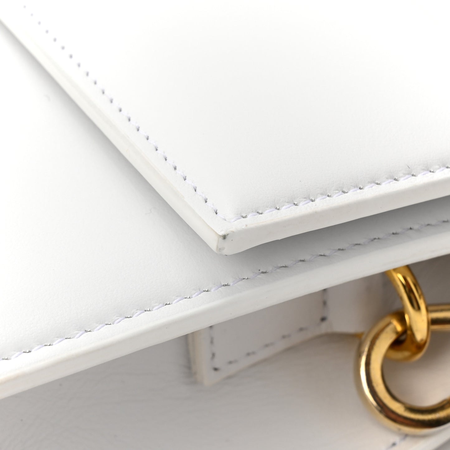 Smooth Calfskin Le Grand Bambino White