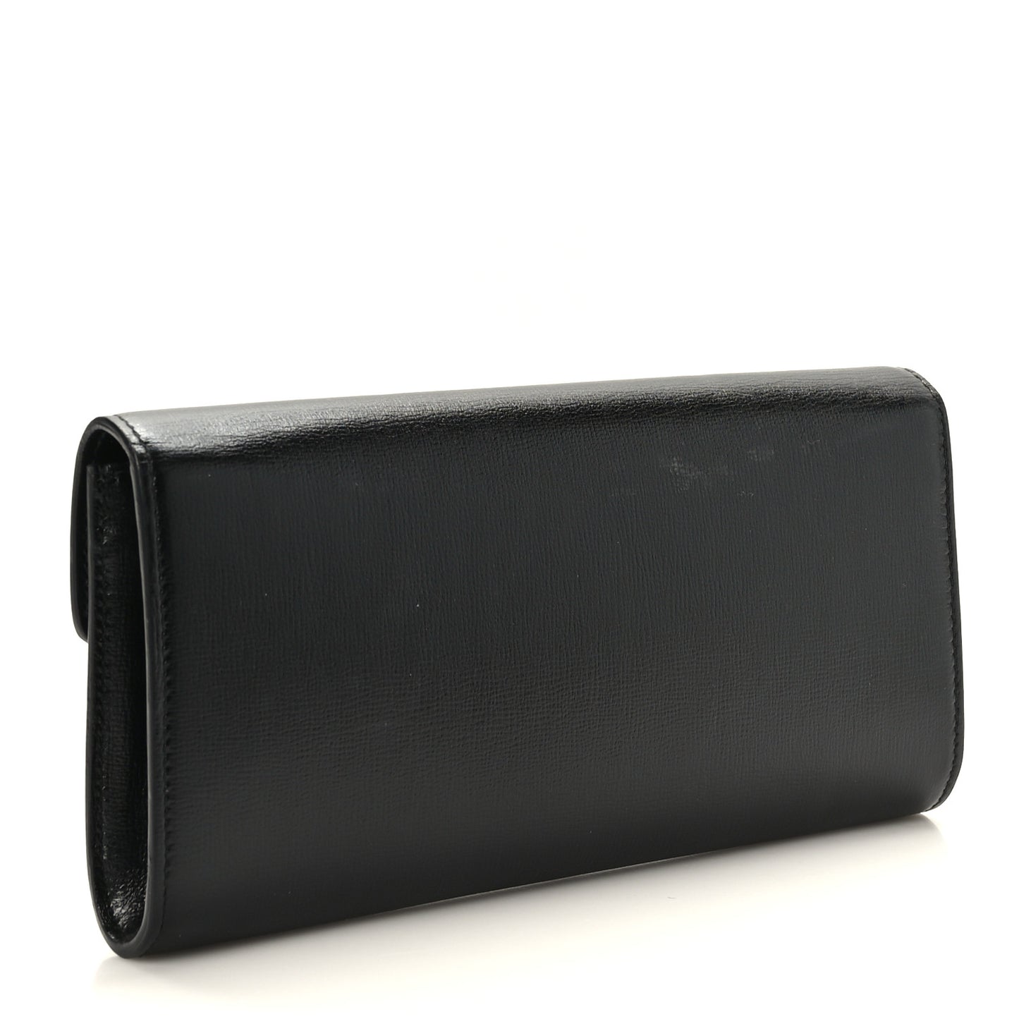 Textured Calfskin Torchon GG Broadway Envelope Clutch Black