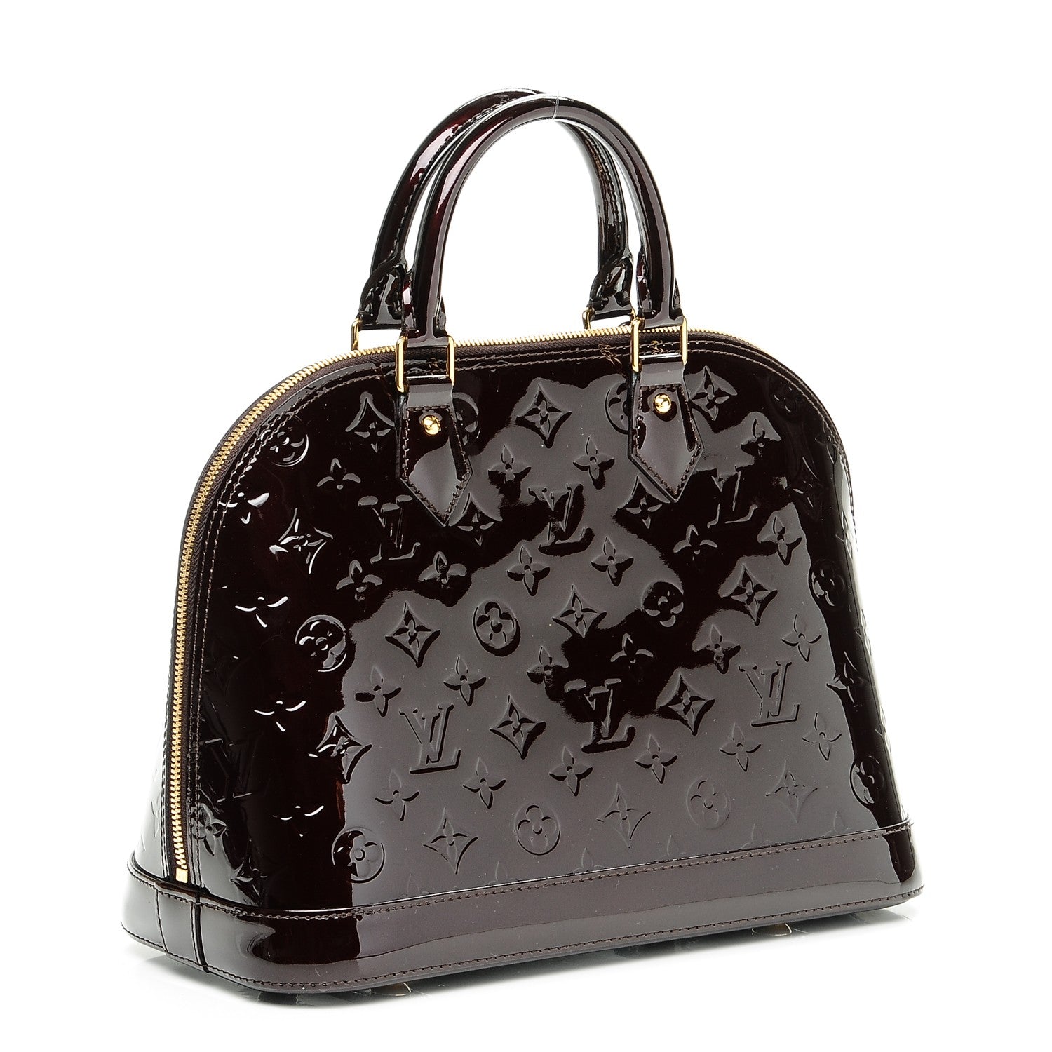 Louis Vuitton Vernis Alma PM Amarante 3 of 6