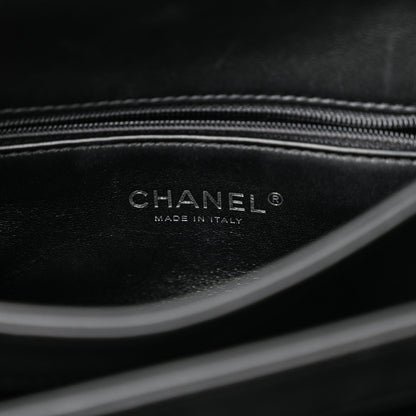 Chanel Calfskin Small Trendy CC Dual Handle Flap Bag Black 7 of 11