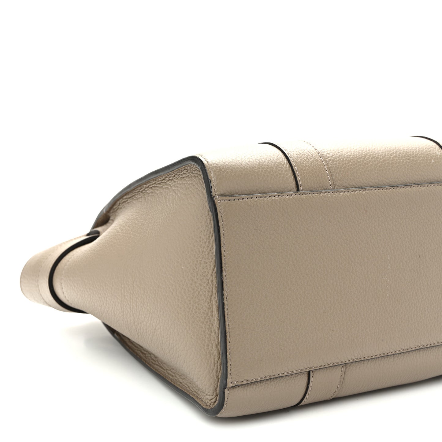 Micro Classic Grain Small Zipped Bayswater Solid Grey