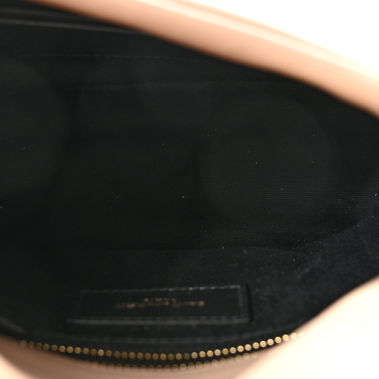 Saint Laurent Lambskin Quilted Toy Loulou Puffer Monogram Chain Satchel Dark Beige 5 of 9