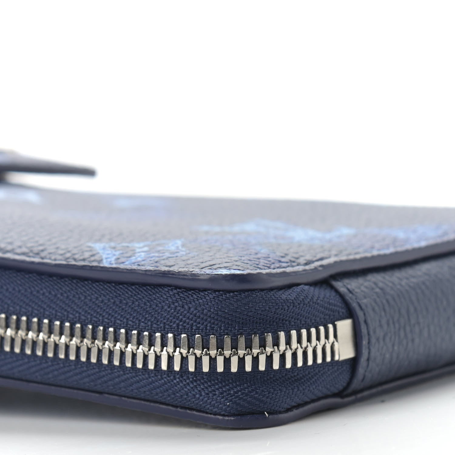 Louis Vuitton Monogram Ink Watercolor Phone Pouch Blue 8 of 10