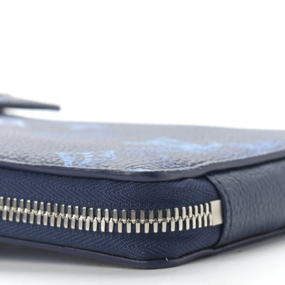 Louis Vuitton Monogram Ink Watercolor Phone Pouch Blue 8 of 10