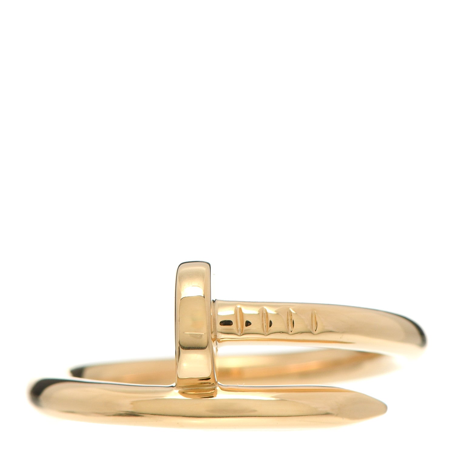 Cartier 18K Yellow Gold Juste Un Clou Ring 61 9.5 2 of 8
