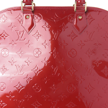 Louis Vuitton Vernis Alma GM Pomme D'Amour 9 of 9
