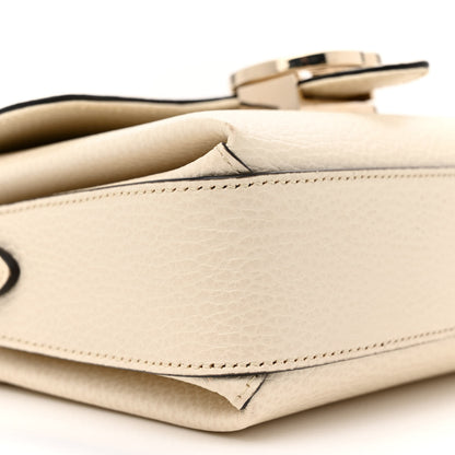 Gucci Dollar Calfskin Interlocking G Crossbody Bag Mystic White 10 of 14
