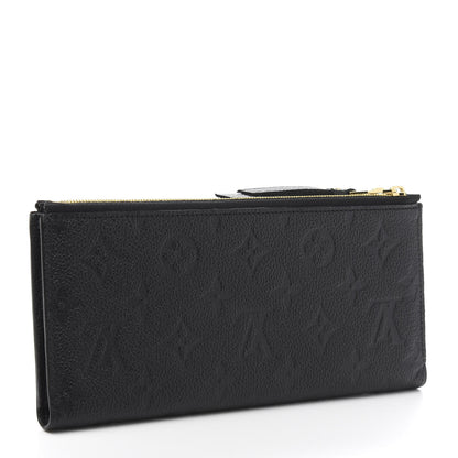 Louis Vuitton Empreinte Adele Wallet Black 3 of 8