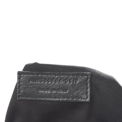Saint Laurent Grain de Poudre Matelasse Chevron Medium Tribeca Shopping Bag Vert Fonce 8 of 13