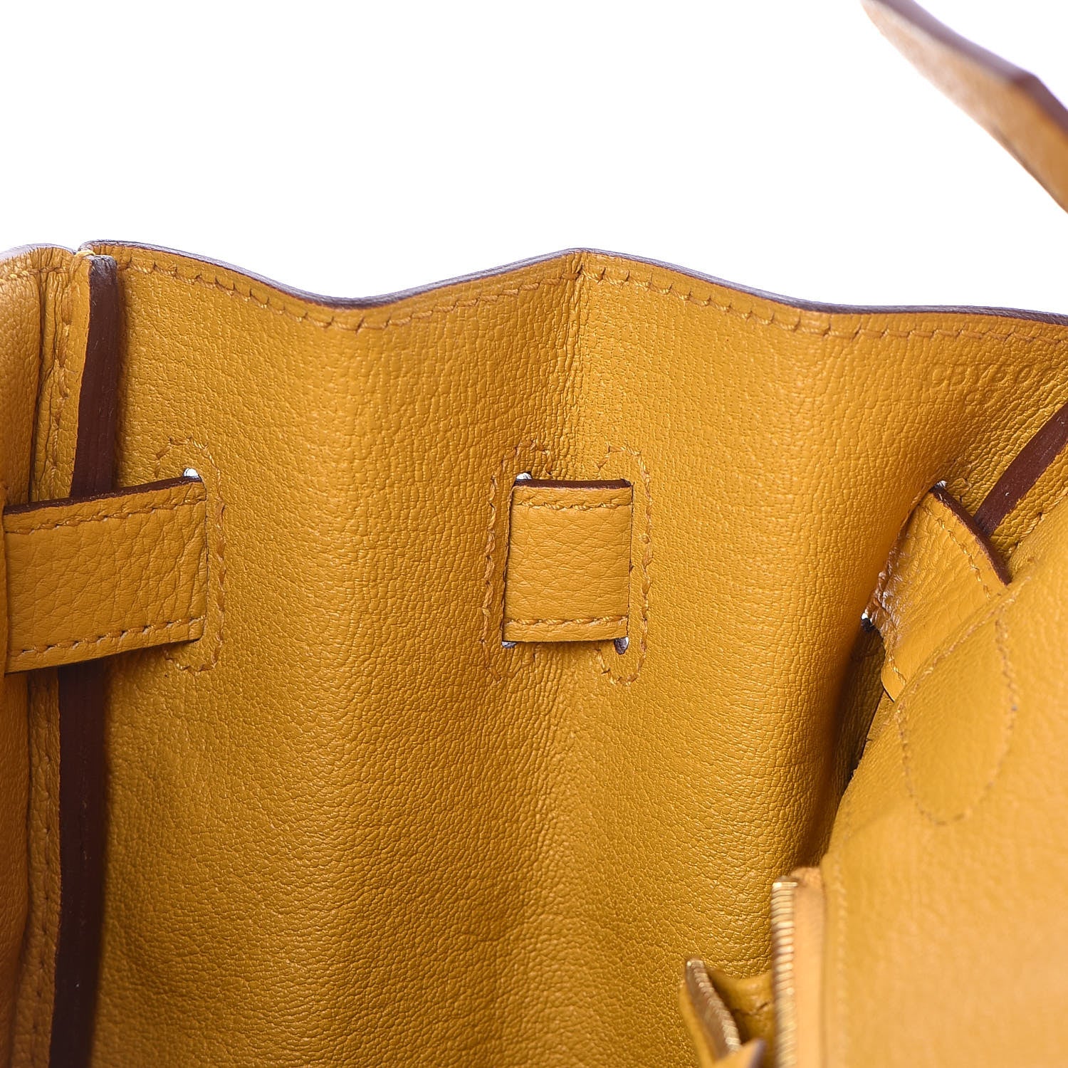 Hermes Togo Birkin 30 Jaune Ambre 12 of 35