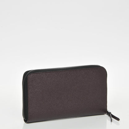 Burberry London Calfskin Elmore Zip Around Wallet Wine 3 of 9