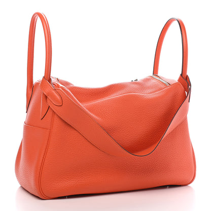 Hermes Taurillon Clemence Lindy 34 Feu 2 of 9