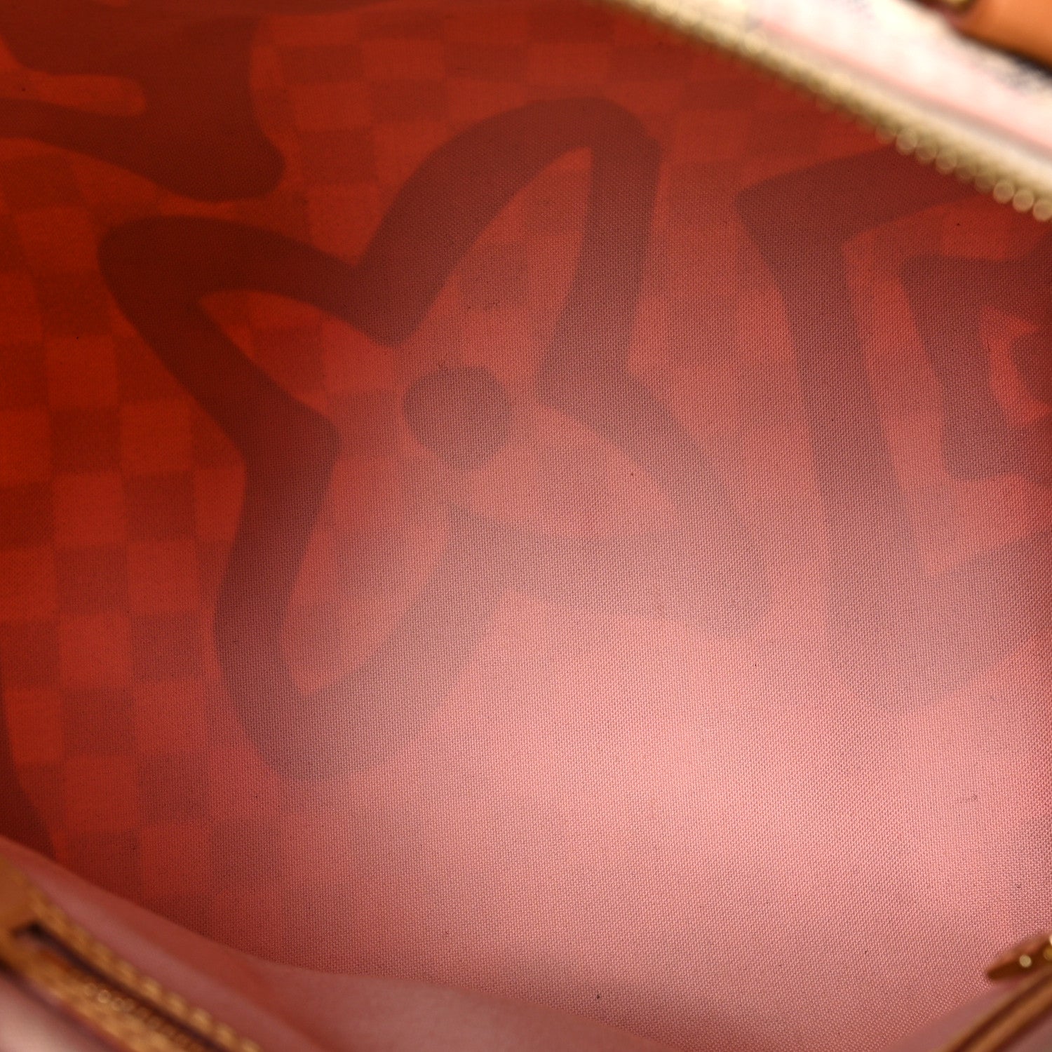 Louis Vuitton Damier Azur Tahitienne Speedy Bandouliere 30 Rose Ballerine 5 of 9