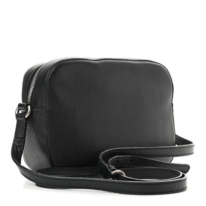 Gucci Pebbled Calfskin Studded Small Soho Disco Bag Black 2 of 9