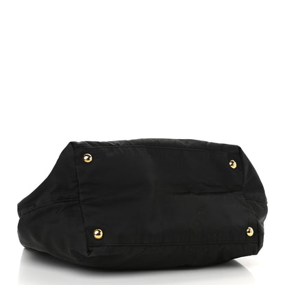 Prada Nylon Tessuto Fiocco Bow Tote Black 4 of 9