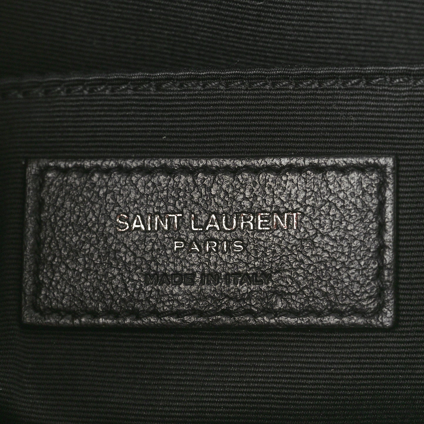 Calfskin Matelasse Monogram Lou Camera Bag Black