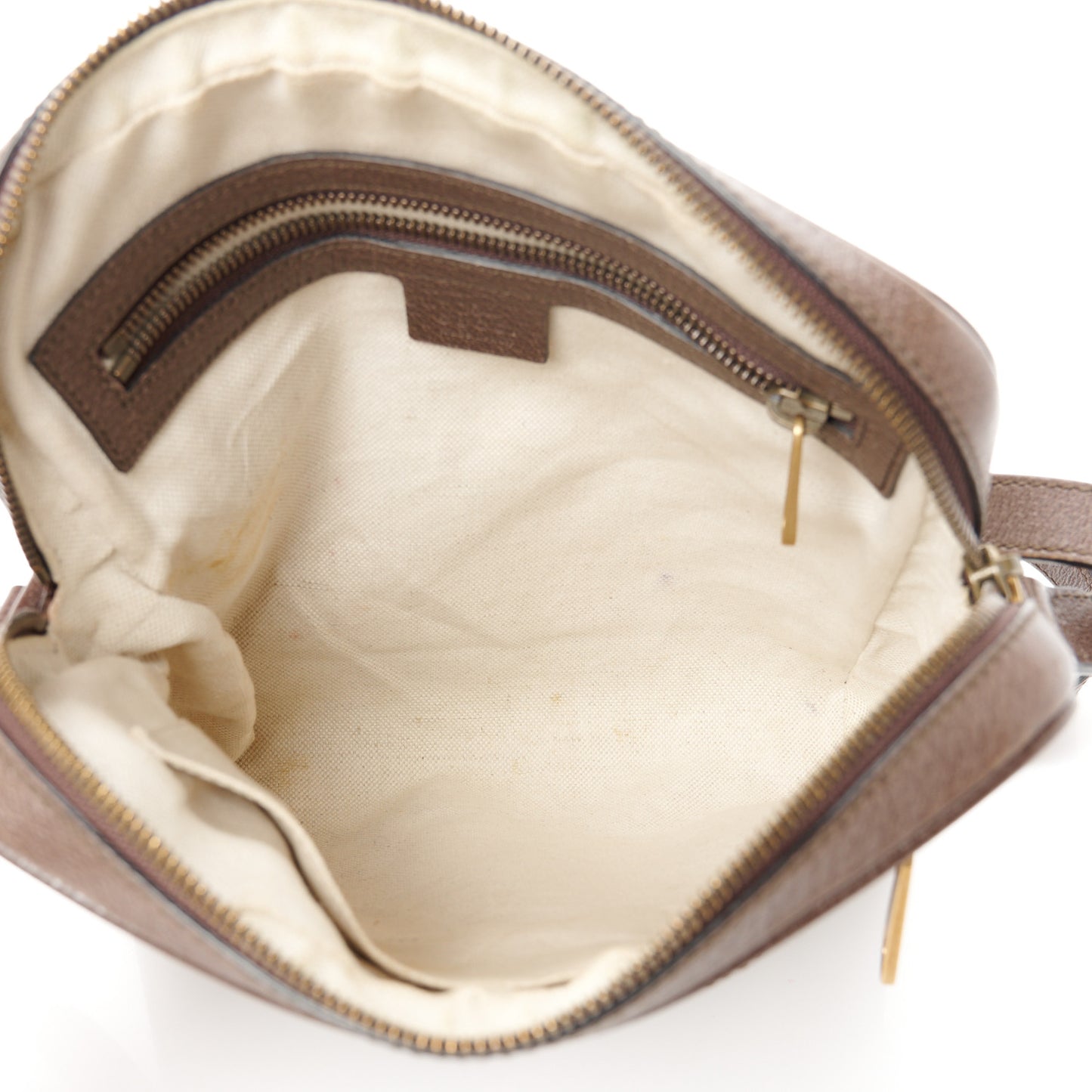 GG Supreme Monogram Web Small Ophidia Messenger Bag Brown