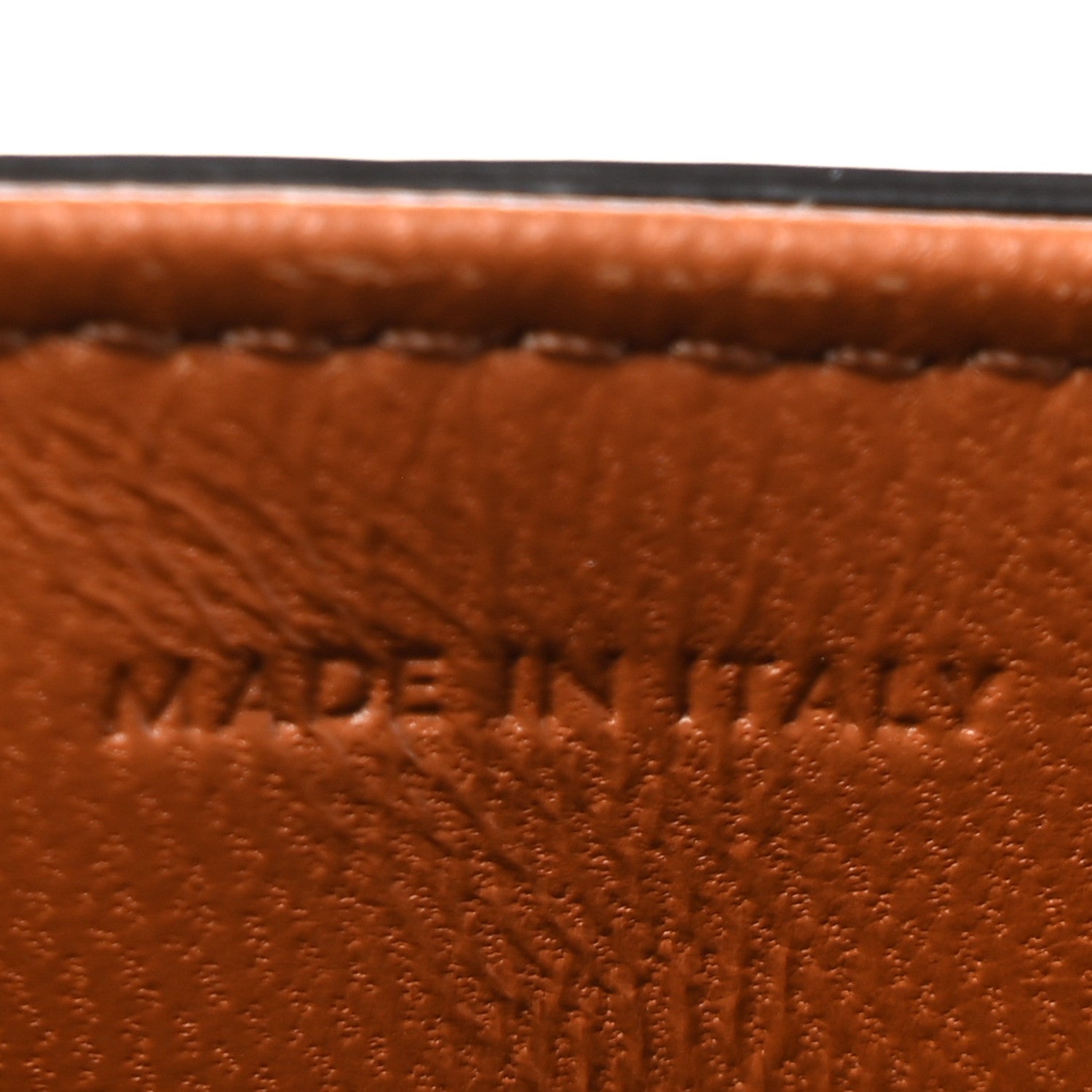 Celine Calfskin Triomphe Canvas Teen Triomphe Bag Tan 6 of 10
