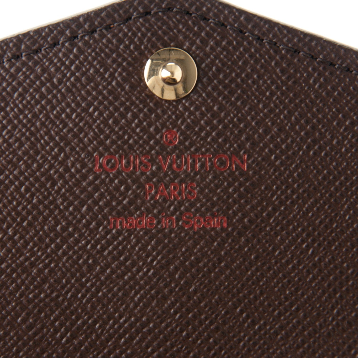 Louis Vuitton Damier Ebene Sarah Wallet NM 6 of 6