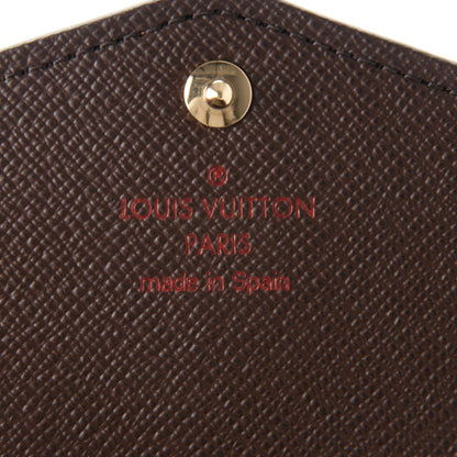Louis Vuitton Damier Ebene Sarah Wallet NM 6 of 6
