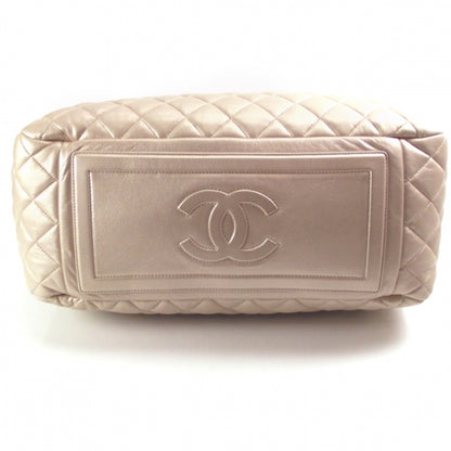 Chanel Lambskin COCO Cocoon Bowler Light Gold 4 of 12