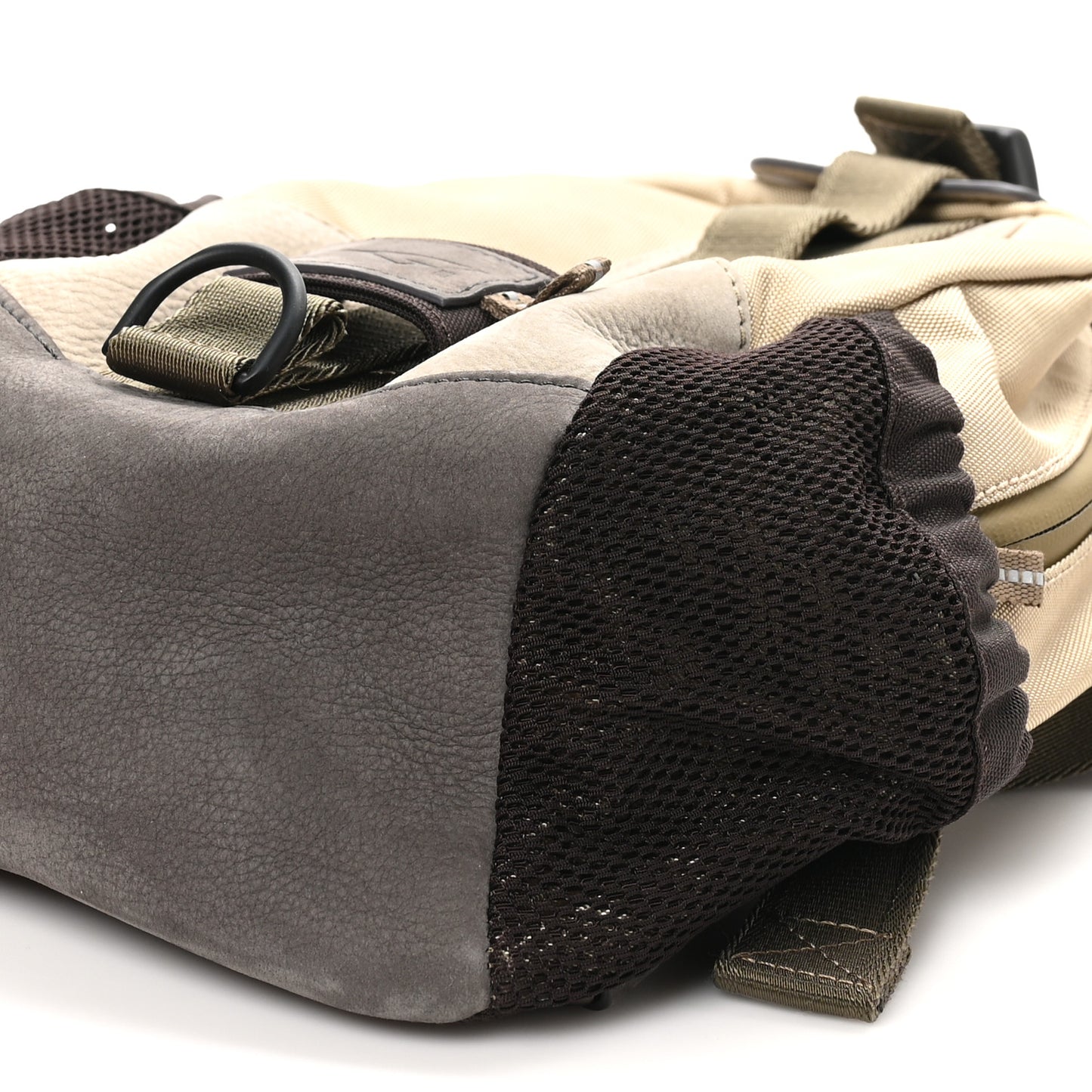 Nylon Nubuck G-Trail Small Sling Bag Taupe Anthracite Sand